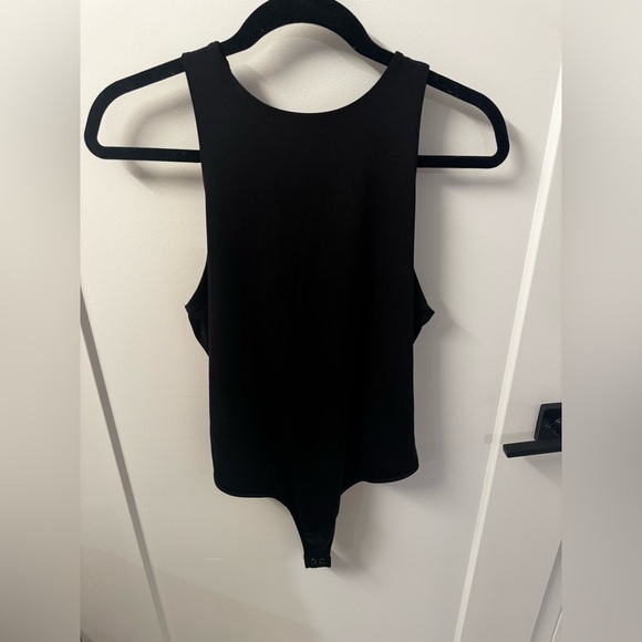 Express Black Sleeveless Bodysuit - Picture 1 of 4